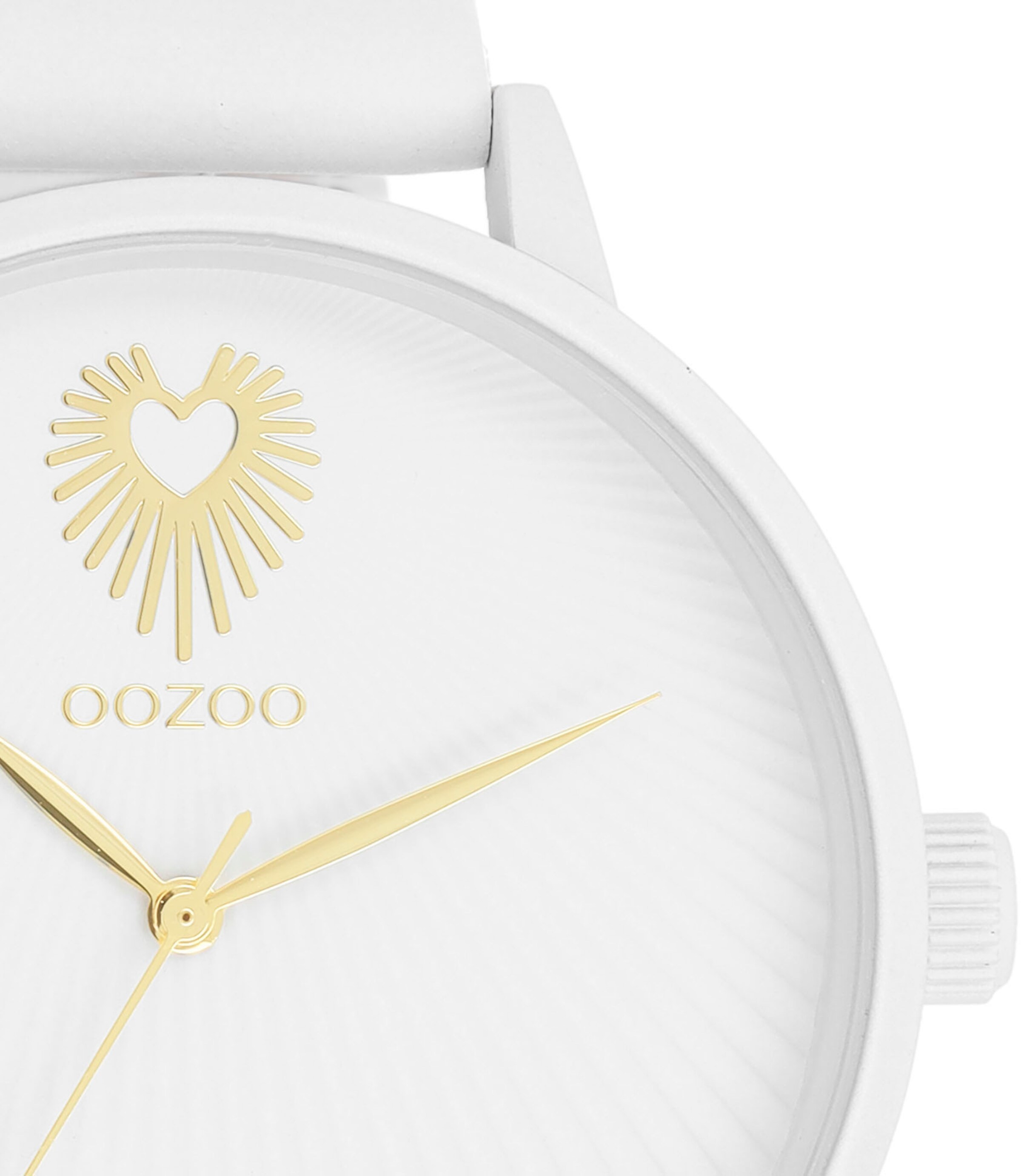 OOZOO Analog Watch in White