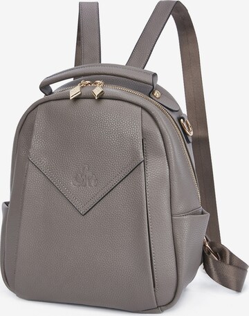 C’iel Backpack in Grey: front
