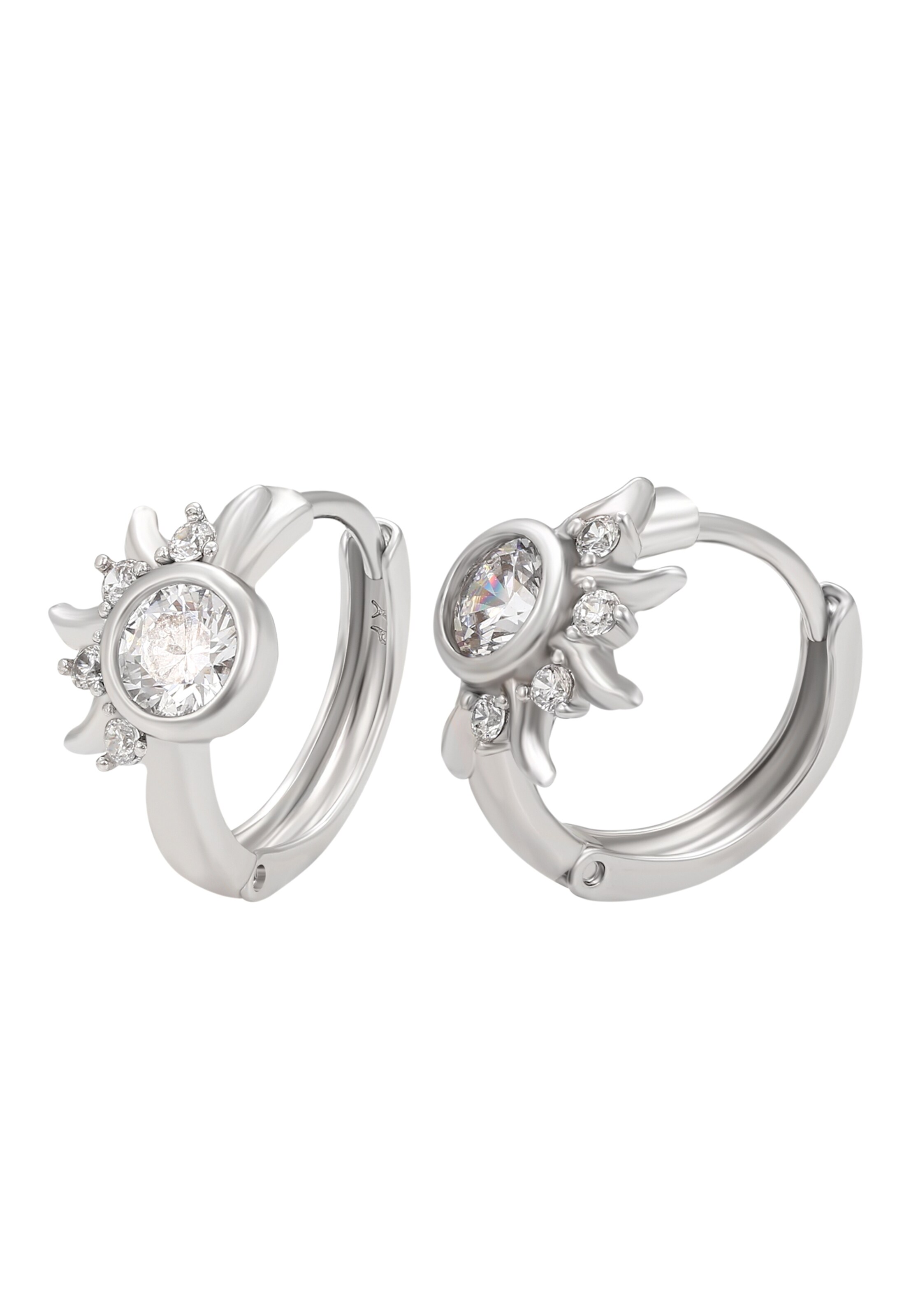 Boucles d'oreilles faina en argent