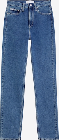 Calvin Klein Jeans Slimfit Jeans in Blauw: voorkant