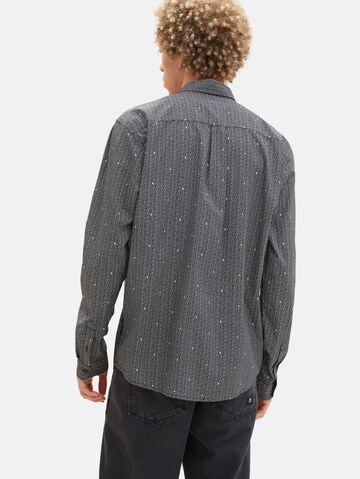 TOM TAILOR DENIM - Ajuste regular Camisa en gris