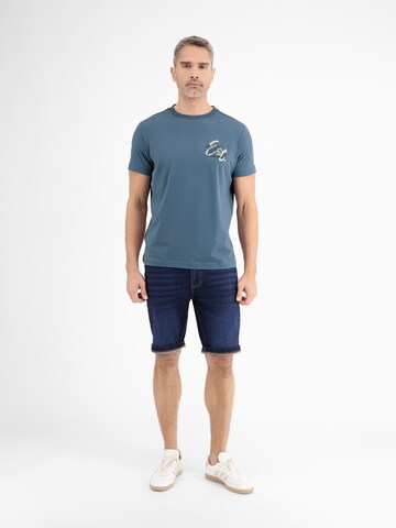 T-Shirt LERROS en bleu