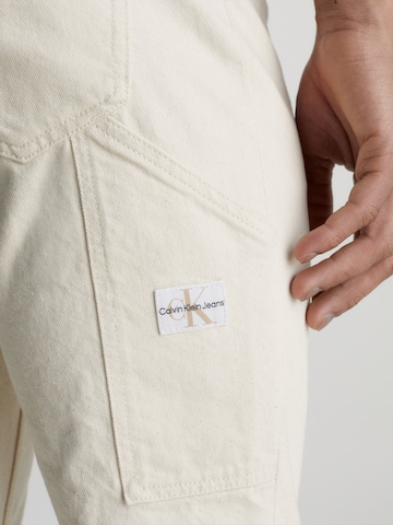Calvin Klein Jeans - Regular Calças de ganga em bege