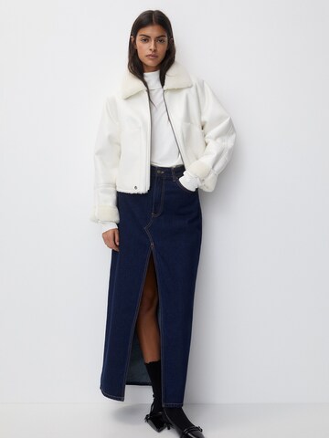 Pull&Bear Between-season jacket in White