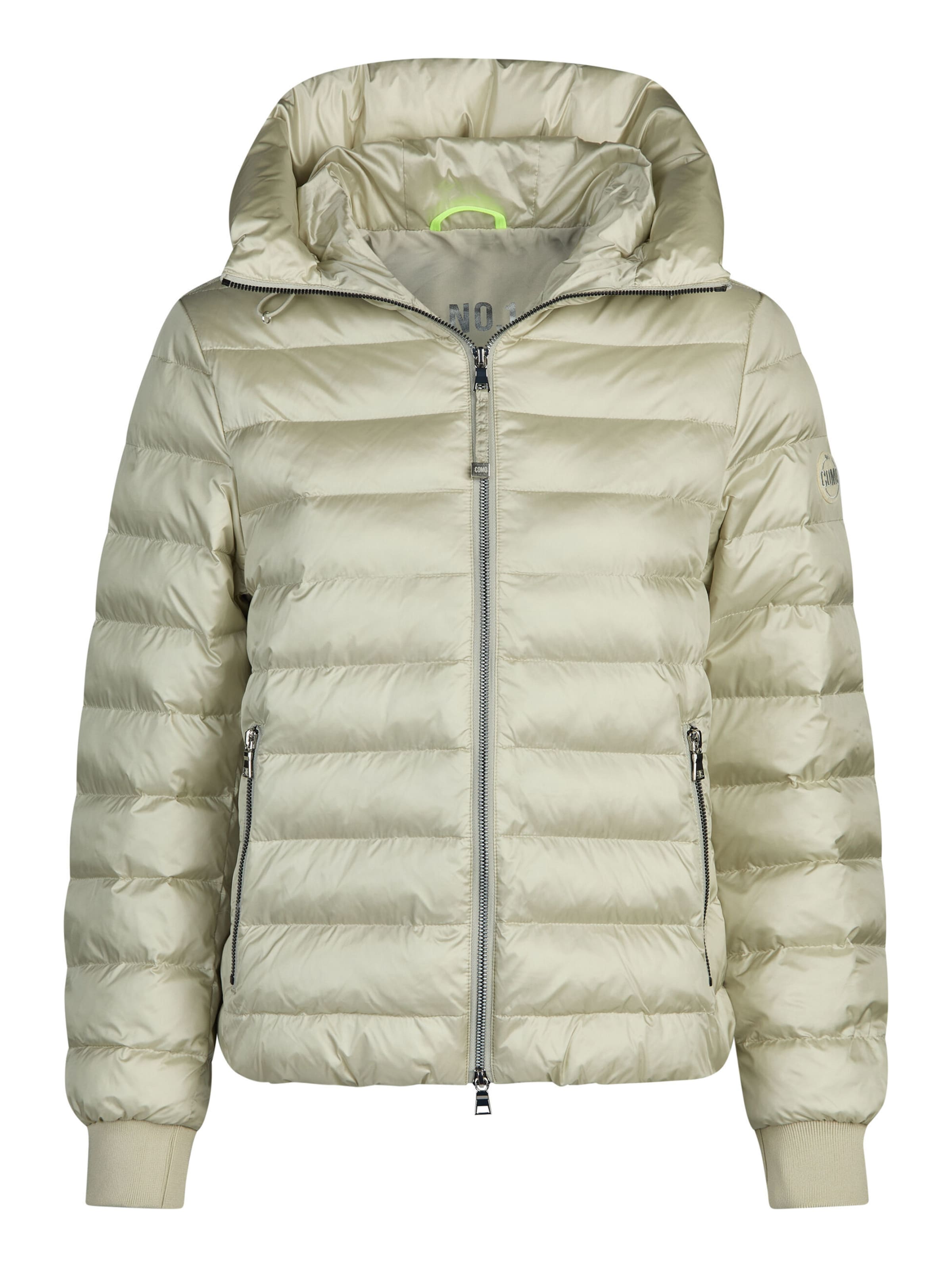 No. 1 Como Jacke  'Capo' in Beige: Vorderseite