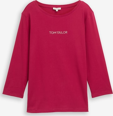 TOM TAILOR Shirt in Pink: front