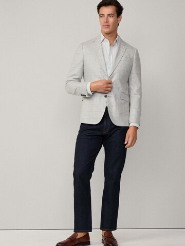 Hackett London Slim Fit Sakko in Grau