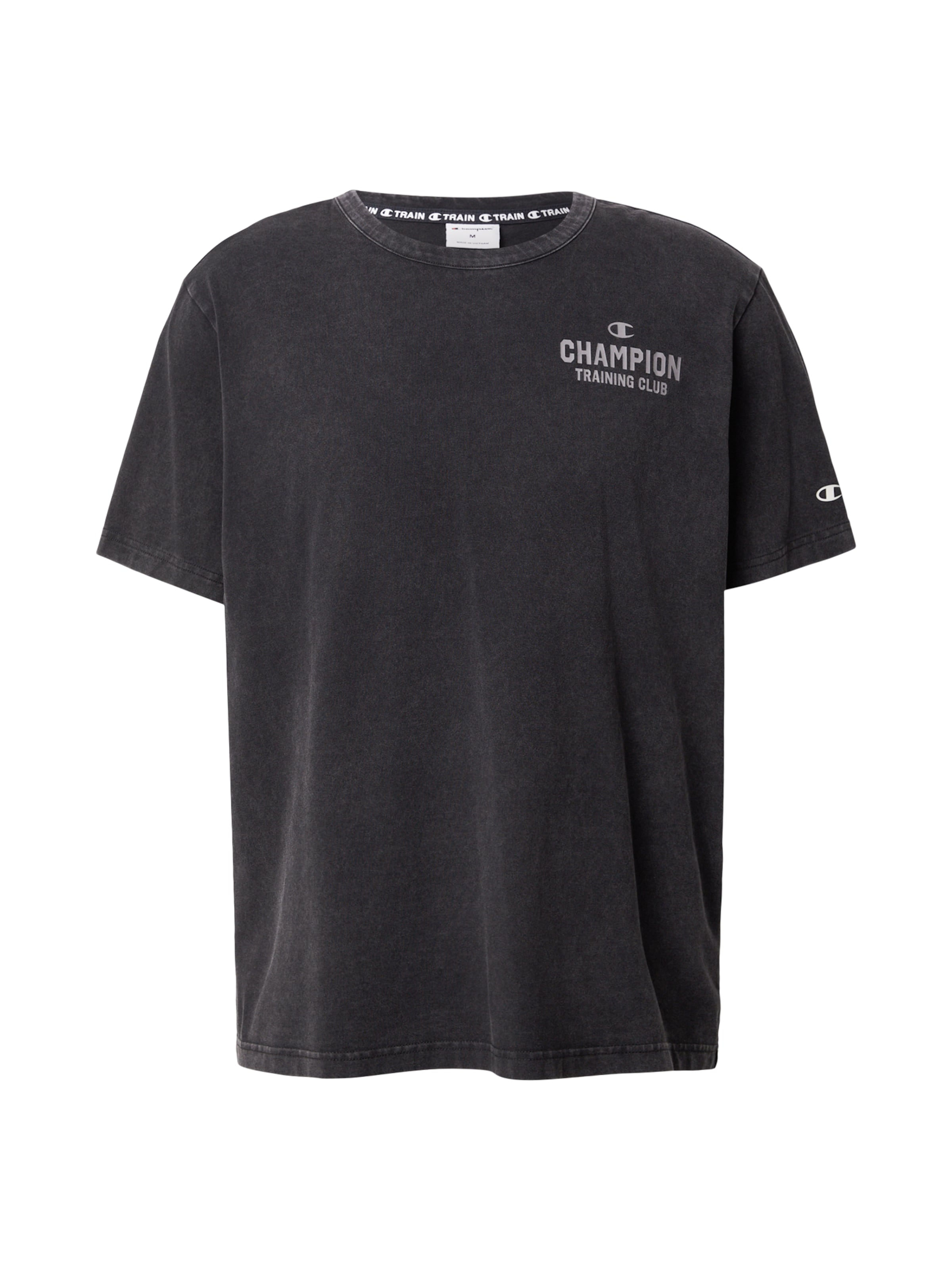 Champion Authentic Athletic Apparel - Camiseta en negro: frente