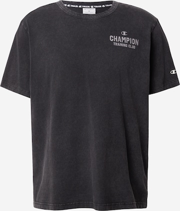 Champion Authentic Athletic Apparel - Camiseta en negro: frente