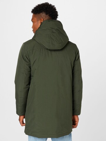 KnowledgeCotton Apparel Parka in Grün