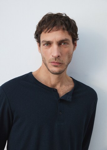 MANGO MAN Shirt 'Panaml' in Blue