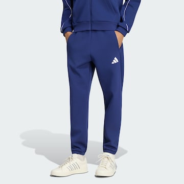 Tapered Pantaloni sportivi 'Stadium' di ADIDAS SPORTSWEAR in blu: frontale