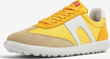Sneaker bassa ' Pelotas XLF ' di CAMPER in giallo: frontale