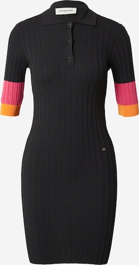 Sonia Rykiel Pletena obleka | oranžna / roza / črna barva, Prikaz izdelka