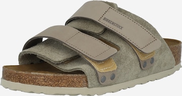 BIRKENSTOCK Pantofle 'Uji' – šedá: přední strana