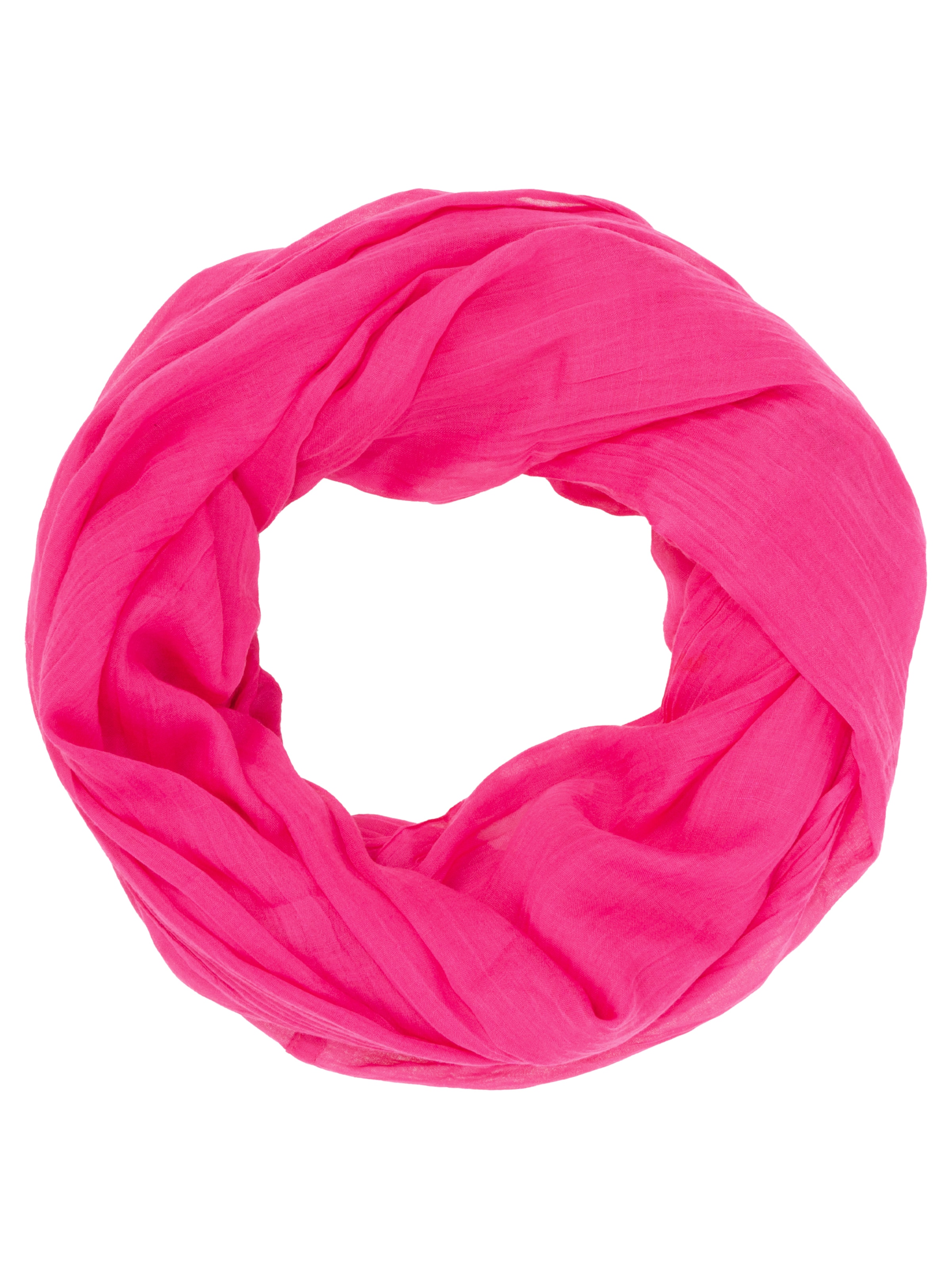 Écharpe tube Seasons of April en rose : devant