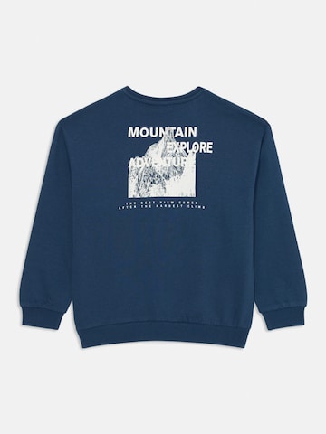 Sweat 'NKMORVILLE' NAME IT en bleu