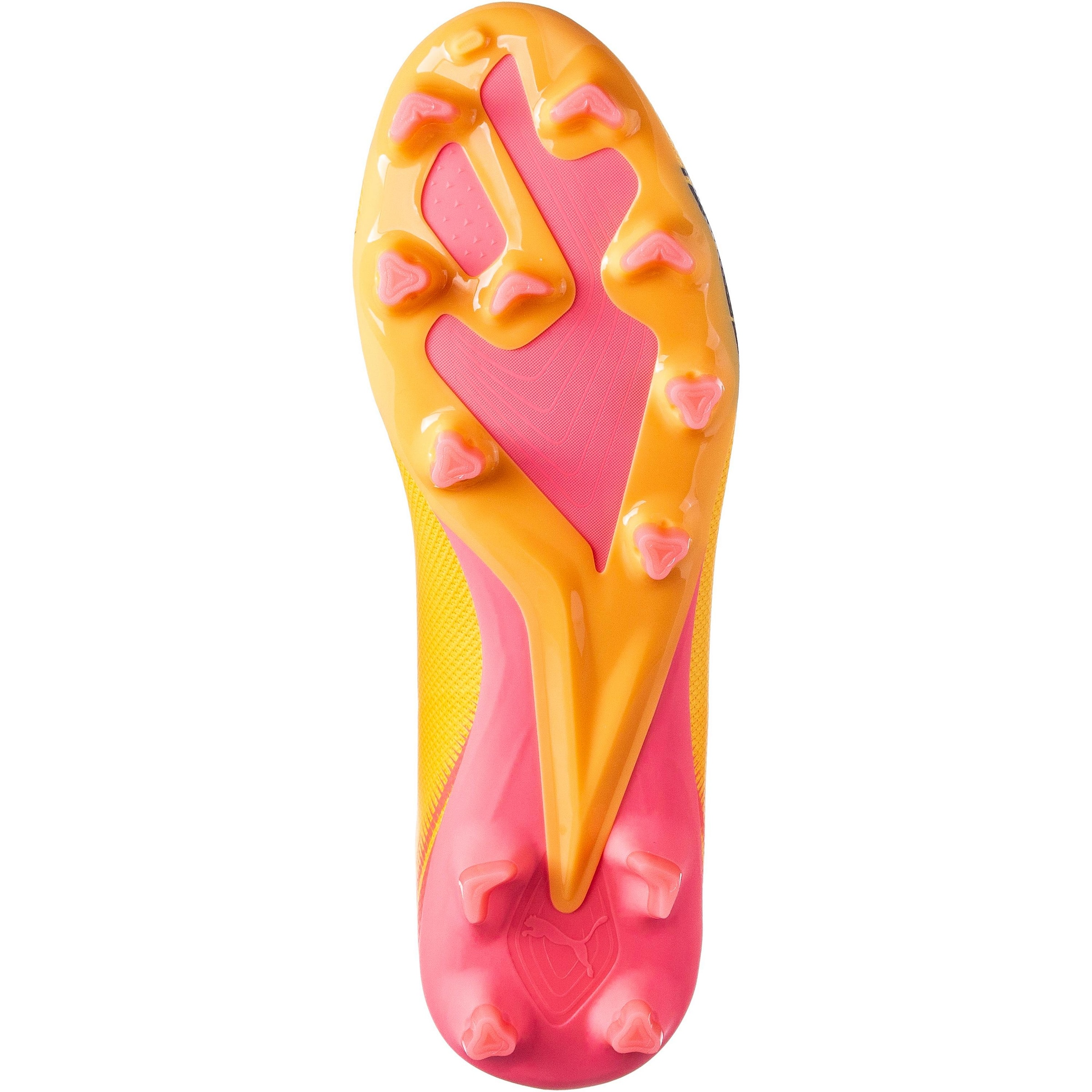 PUMA - Chuteira 'Ultra Match' em amarelo