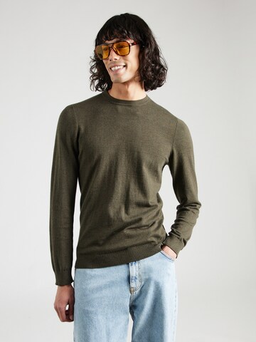 Pull-over 'ONSLOUI' Only & Sons en vert : devant