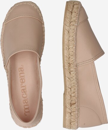 MACARENA Espadrill 'OSLO-OSLO' i beige