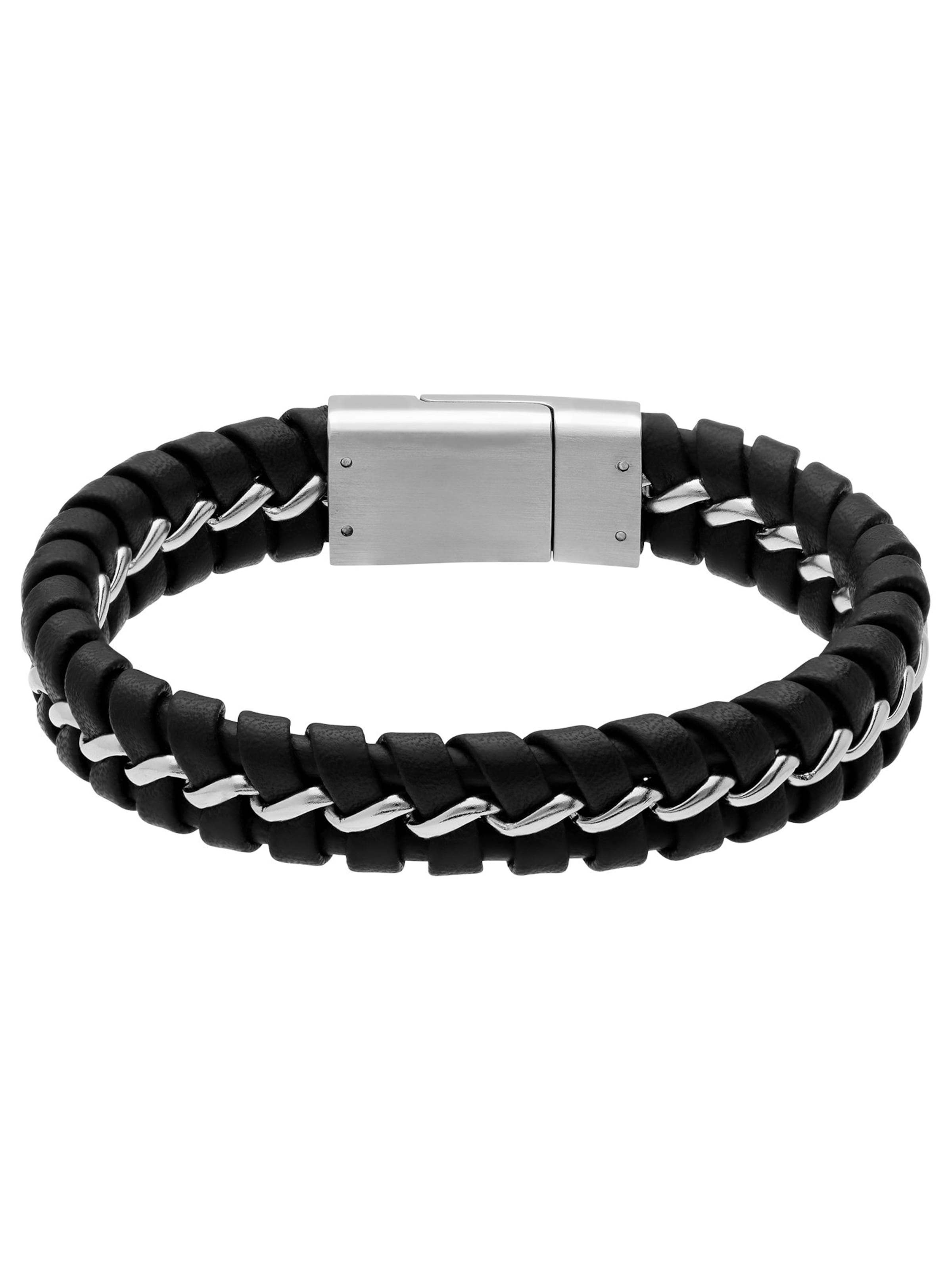 Bracelet Lucardi en noir : devant