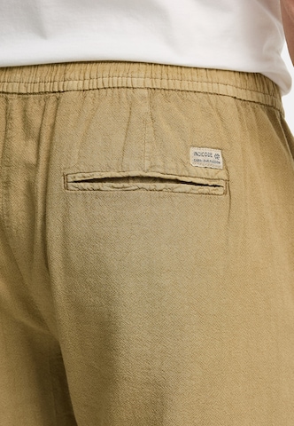 INDICODE JEANS Regular Chino trousers 'Tryto' in Beige