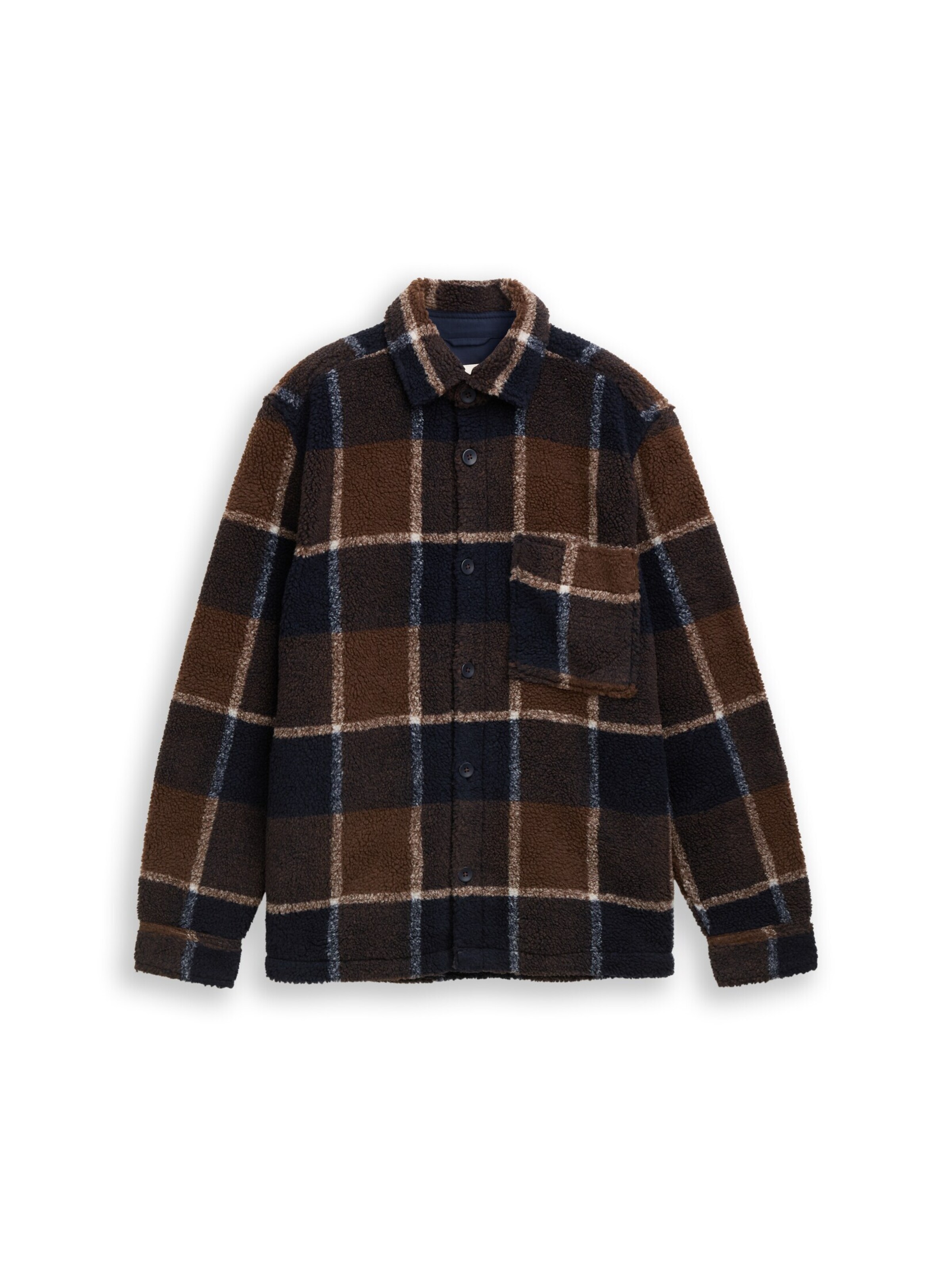 TOM TAILOR Tussenjas in Bruin: voorkant