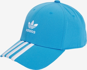 Casquette 'Classic' ADIDAS ORIGINALS en bleu : devant