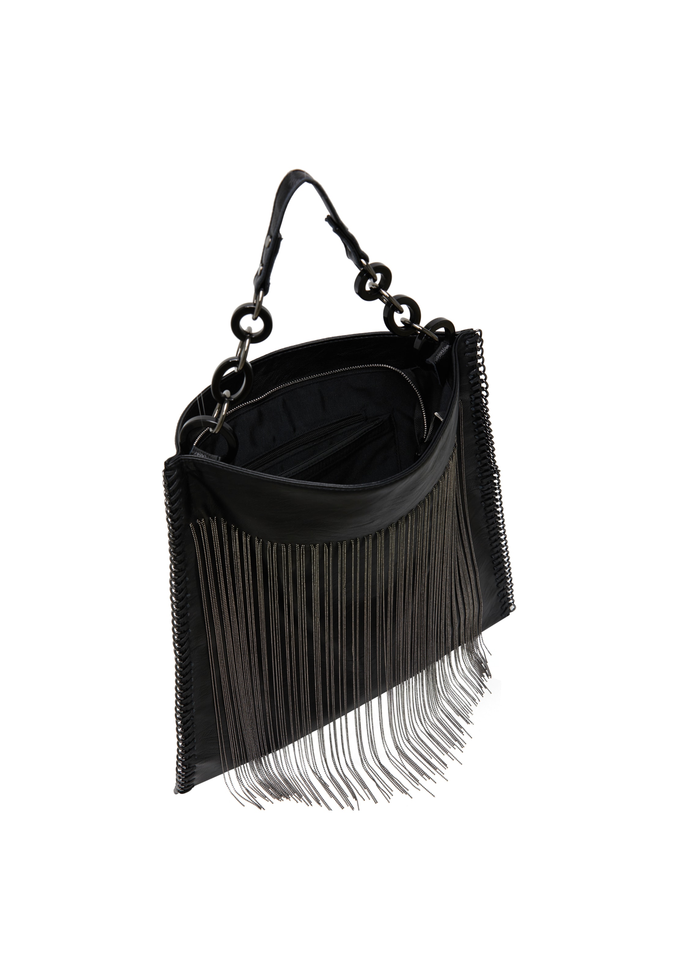 faina Schoudertas in Zwart