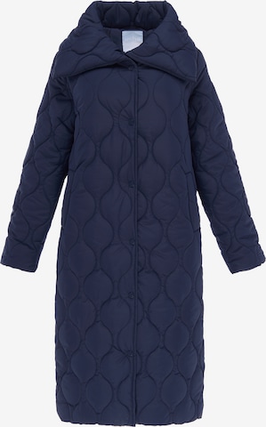 usha BLUE LABEL - Abrigo de entretiempo en azul: frente