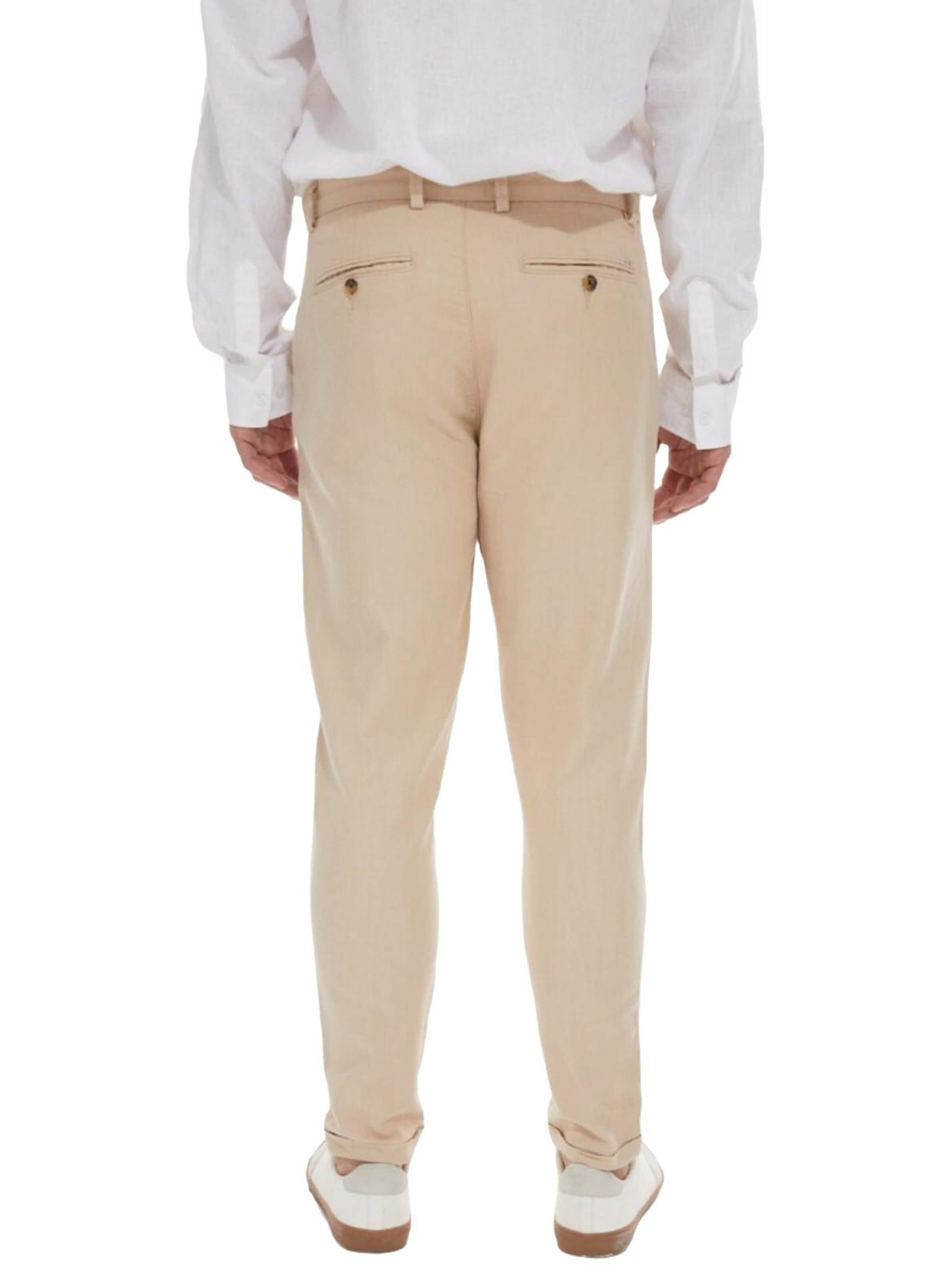 Coupe slim Jean 'LTB Jeans Herrenhose in Leinenoptik' LTB Jeans en beige