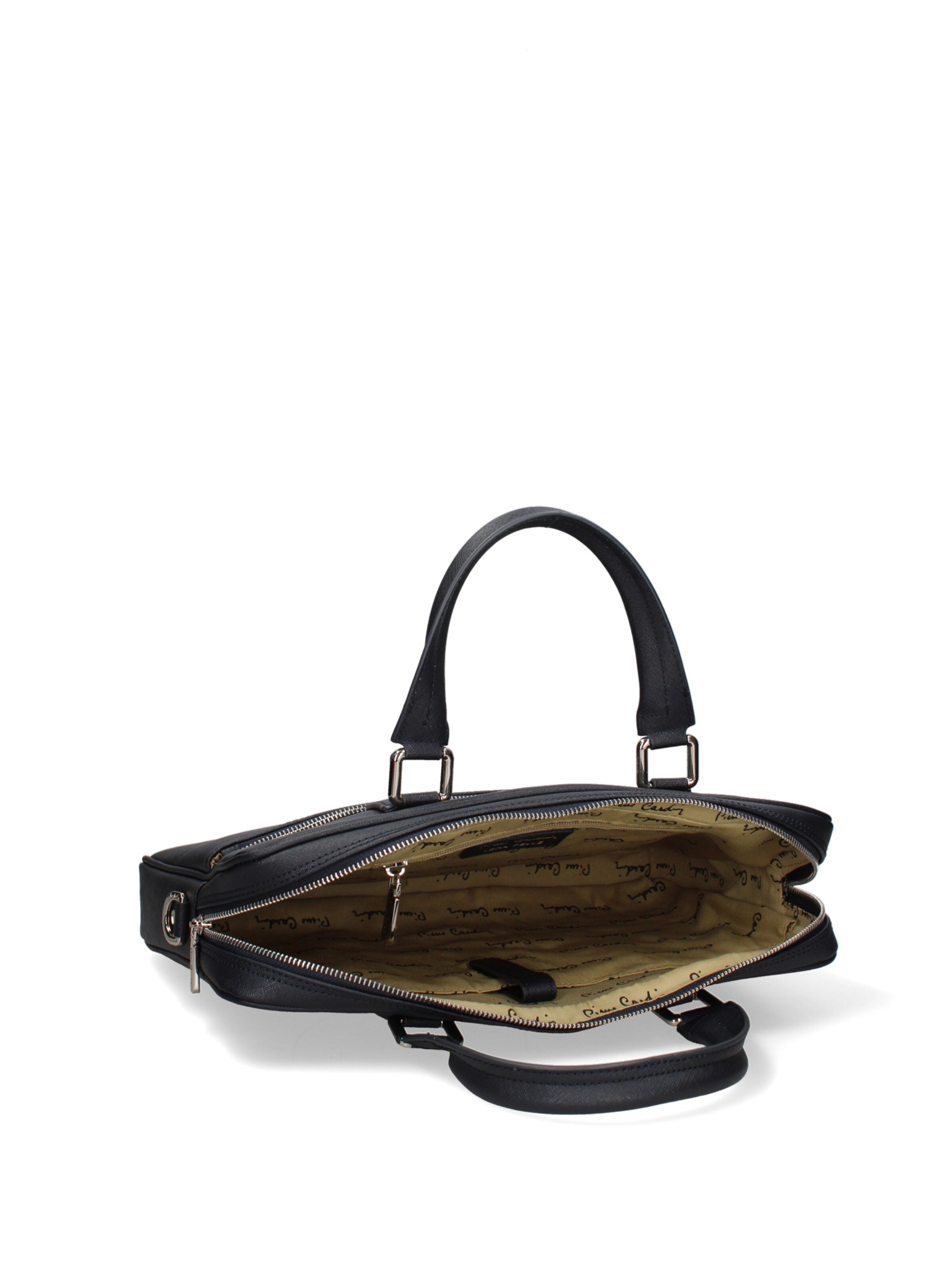 PIERRE CARDIN Document Bag in Blue