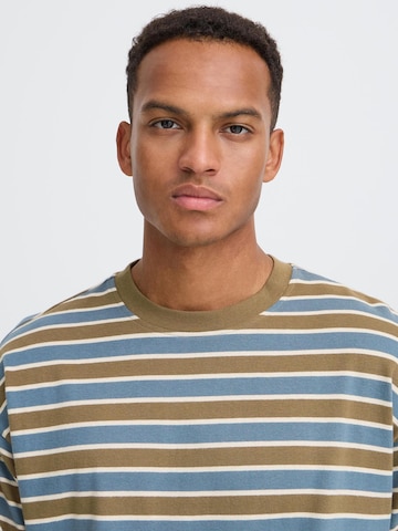 BLEND - Sudadera 'BHKhalid Striped' en azul