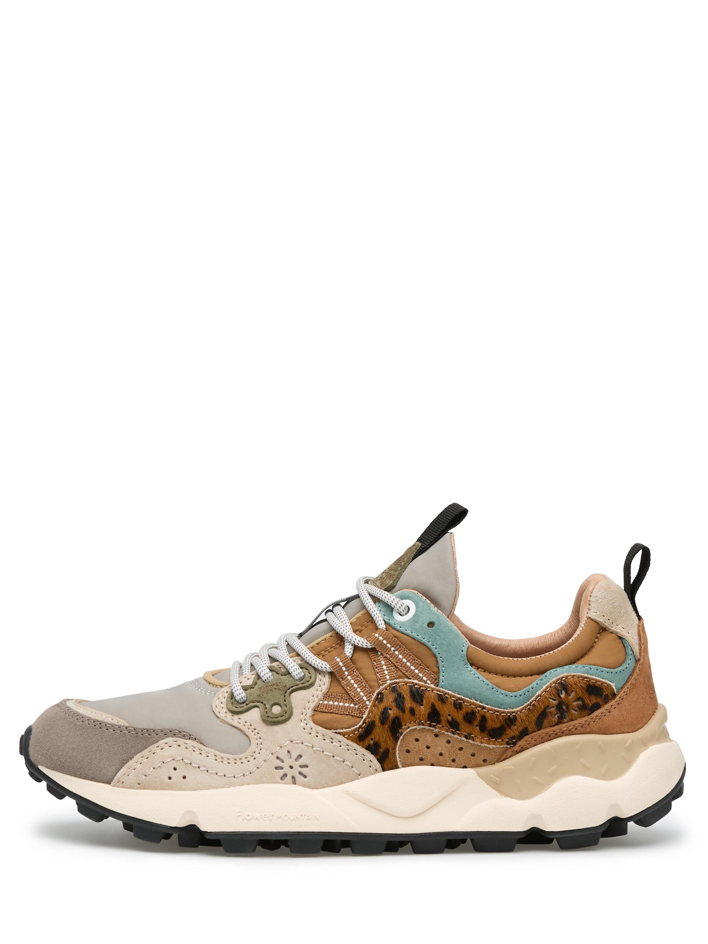 Flower Mountain Sneakers laag 'YAMANO 3 UNI' in Beige