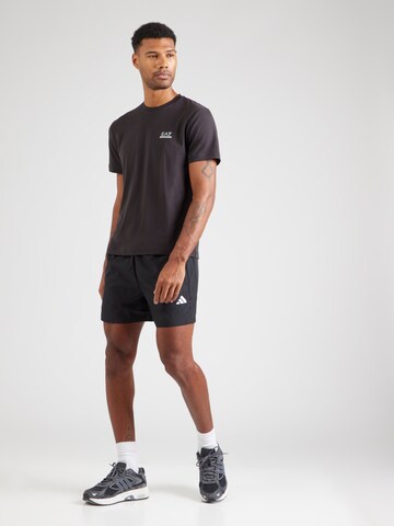 EA7 Emporio Armani Sportshirt in Schwarz