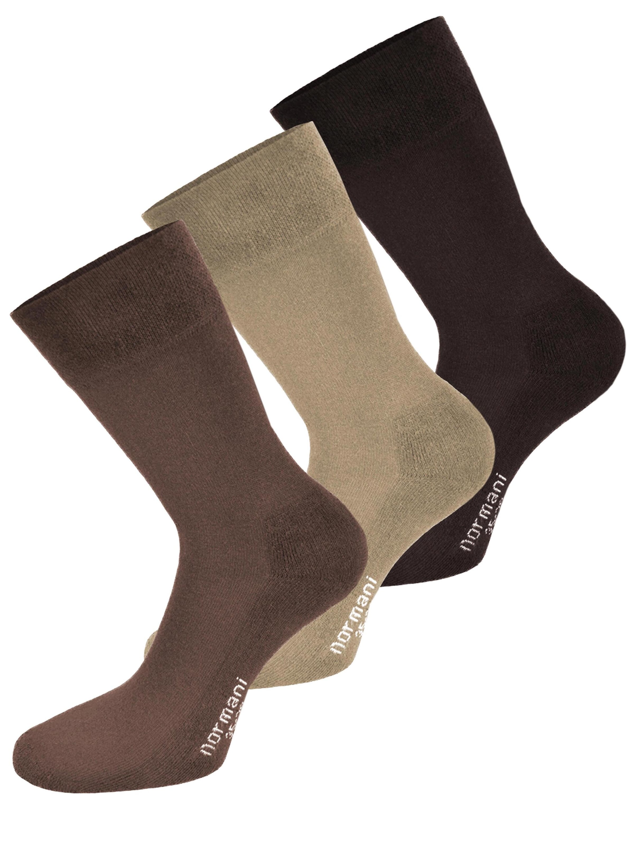 normani Socken in Beige: Vorderseite