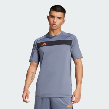 ADIDAS PERFORMANCE Functioneel shirt 'Tiro 25 Essentials' in Blauw: voorkant