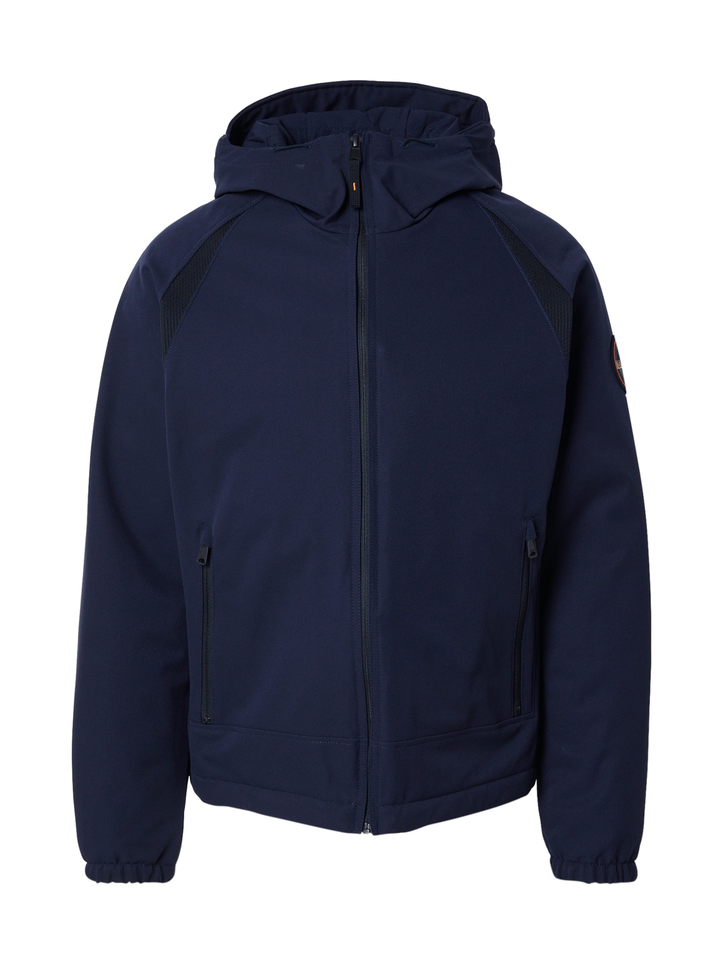 NAPAPIJRI Φθινοπωρινό και ανοιξιάτικο μπουφάν 'A-LORZE' σε μπλε: μπροστά