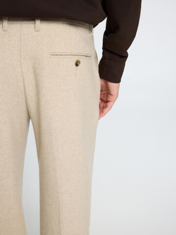 SELECTED Regular Trousers with creases '196 ' in Grey