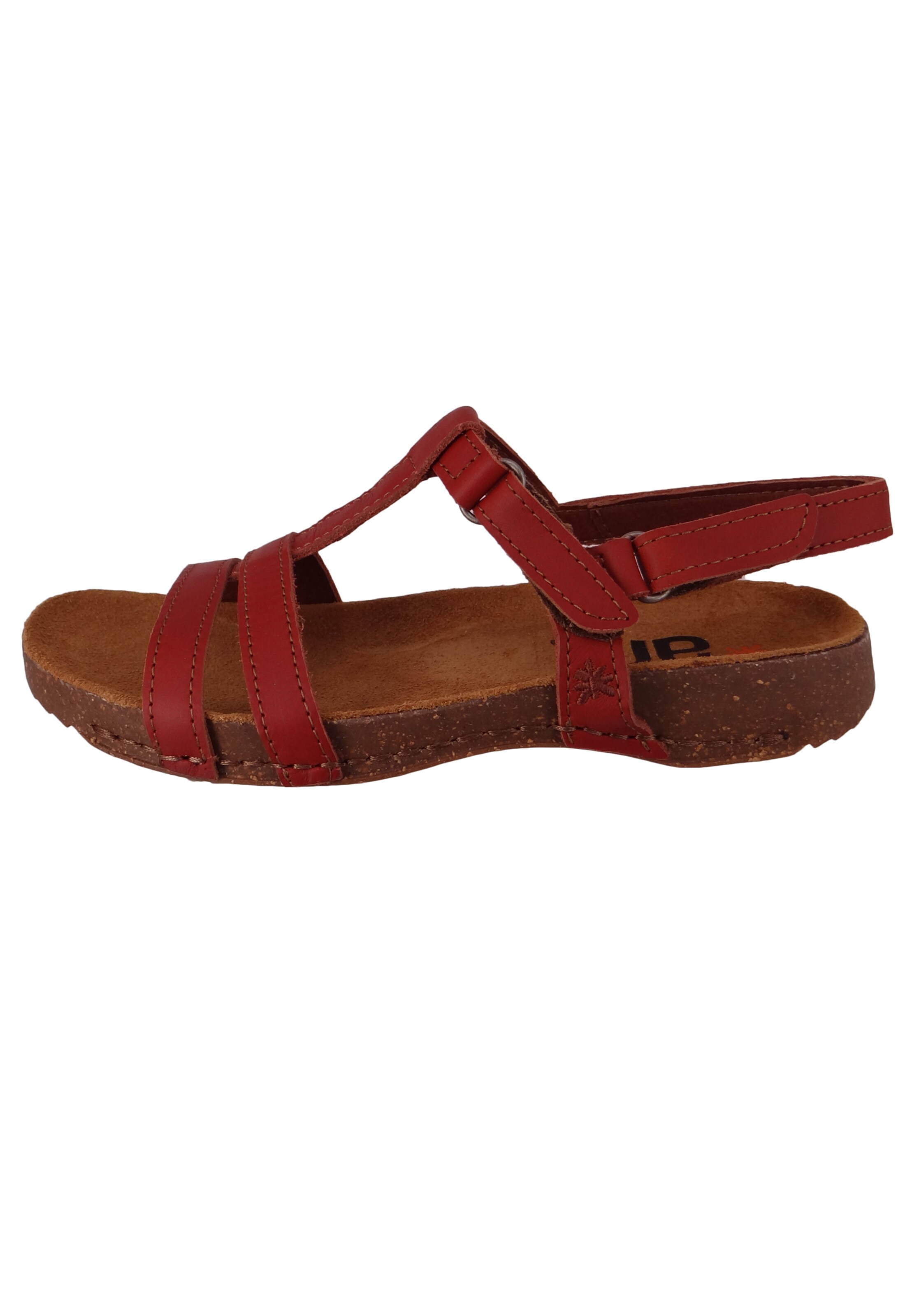 ART - Sandálias com tiras 'Breathe' em vermelho