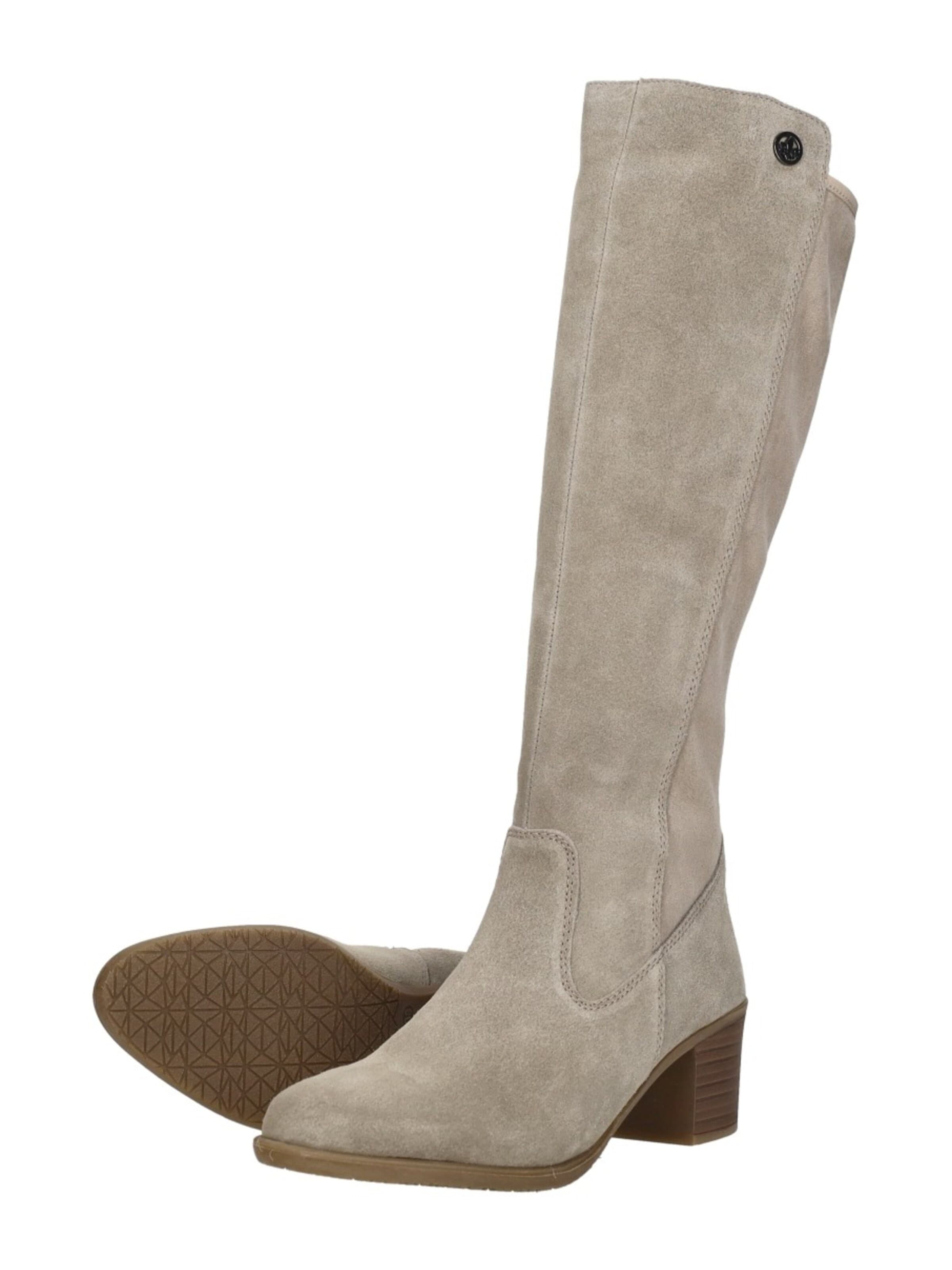 Rieker Boots 'Lange Laarzen' in Beige