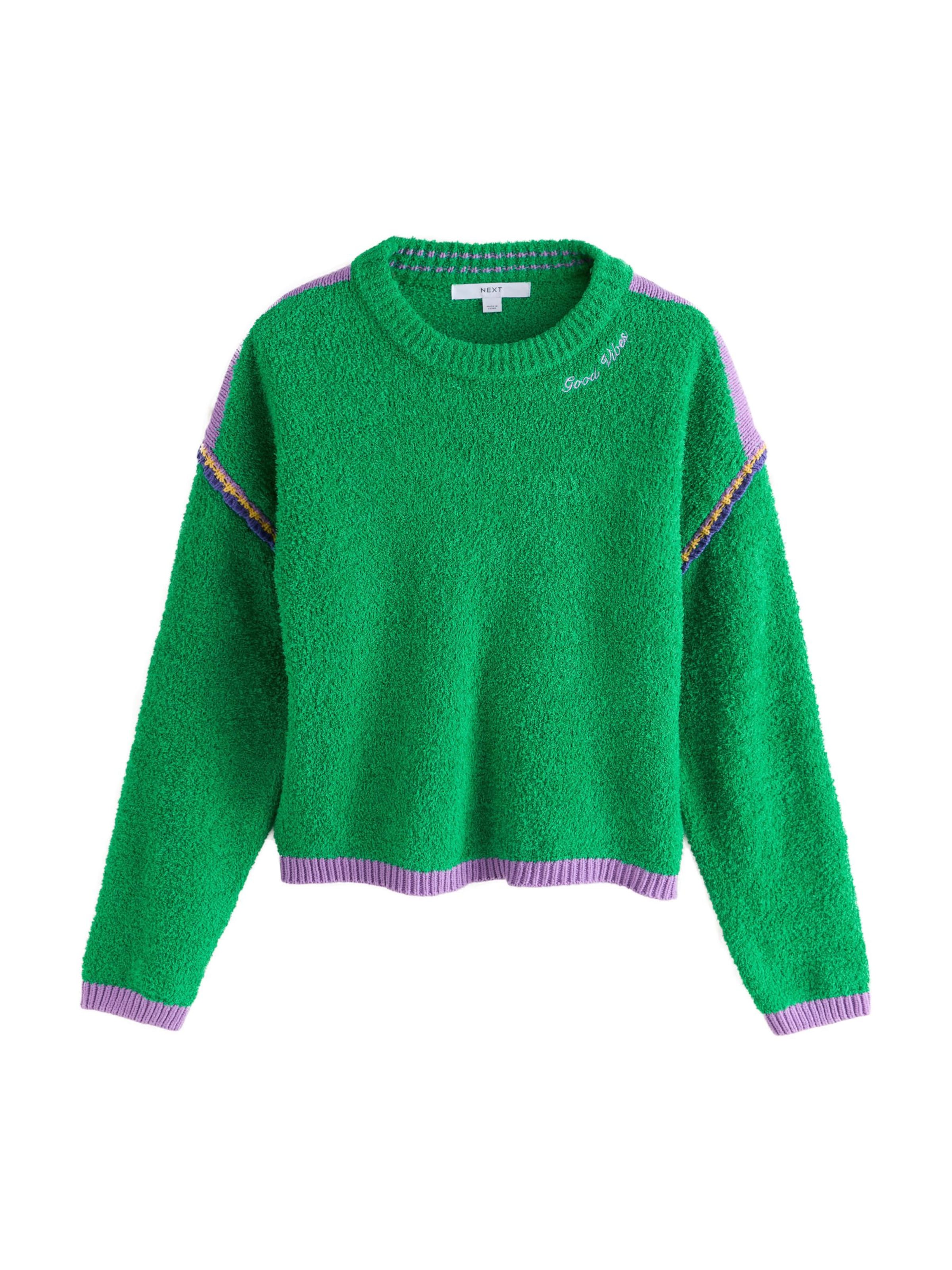 Pull-over Next en vert : devant