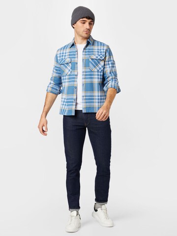 Coupe regular Chemise fonctionnelle 'SANTA CRUZ' Hurley en bleu