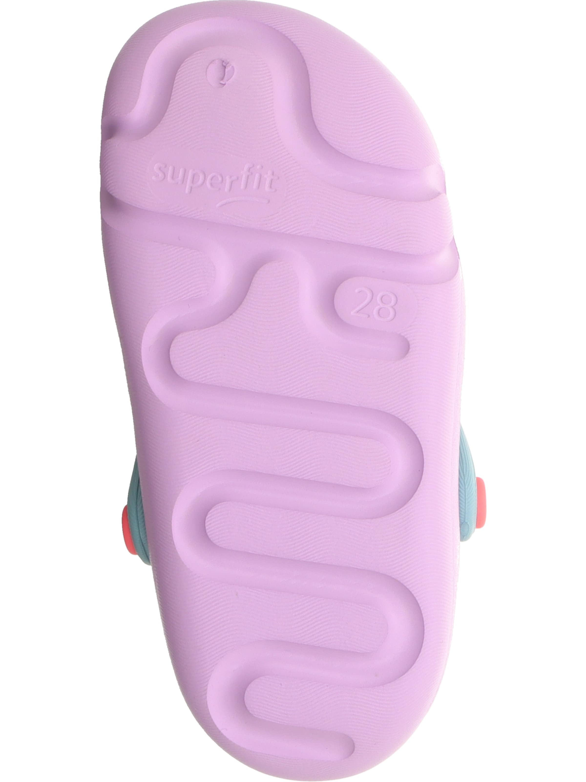 SUPERFIT Beach & Pool Shoes 'Splash C' in Purple