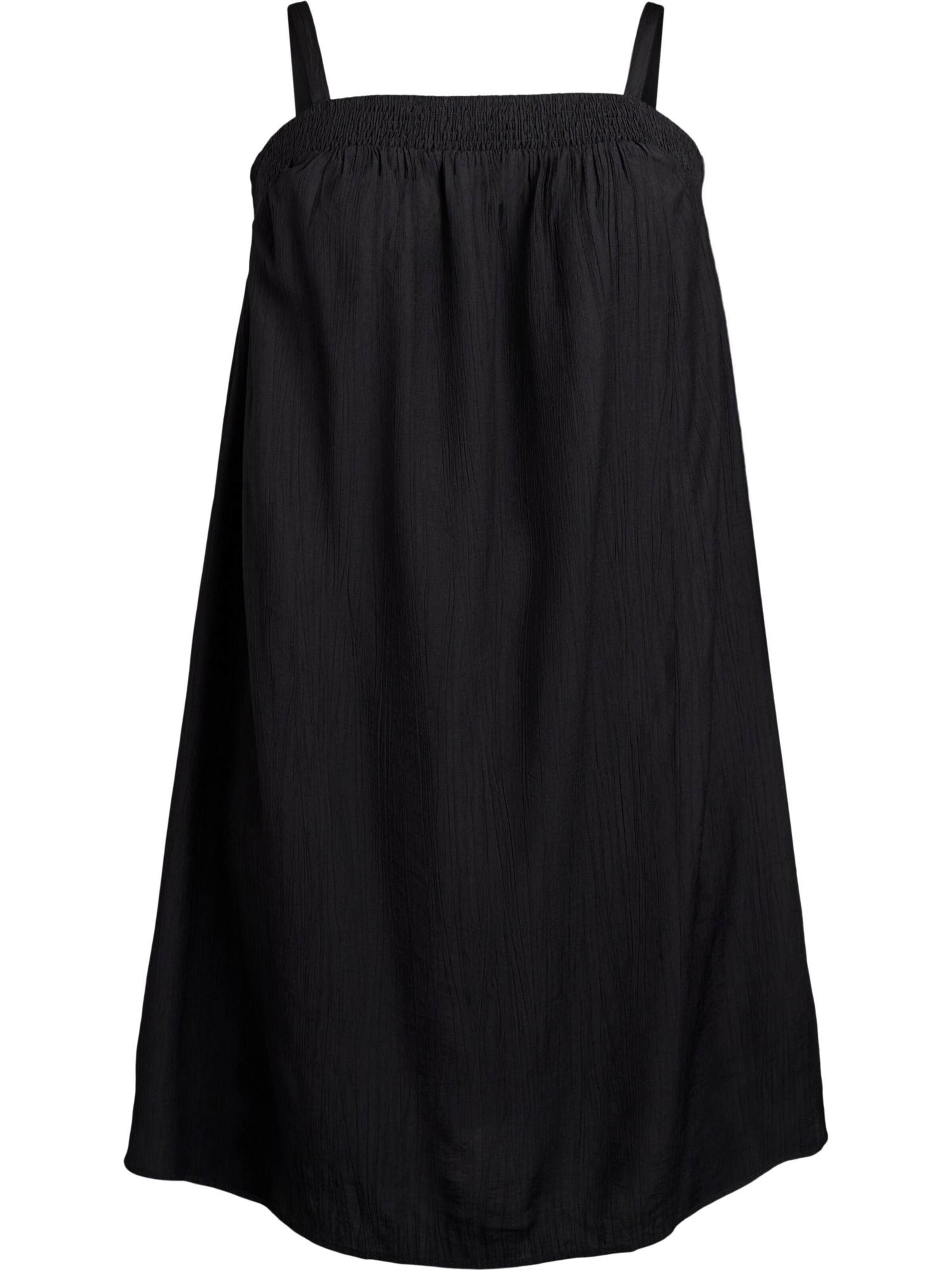 Zizzi Kleid 'Vsol' in Schwarz: Vorderseite