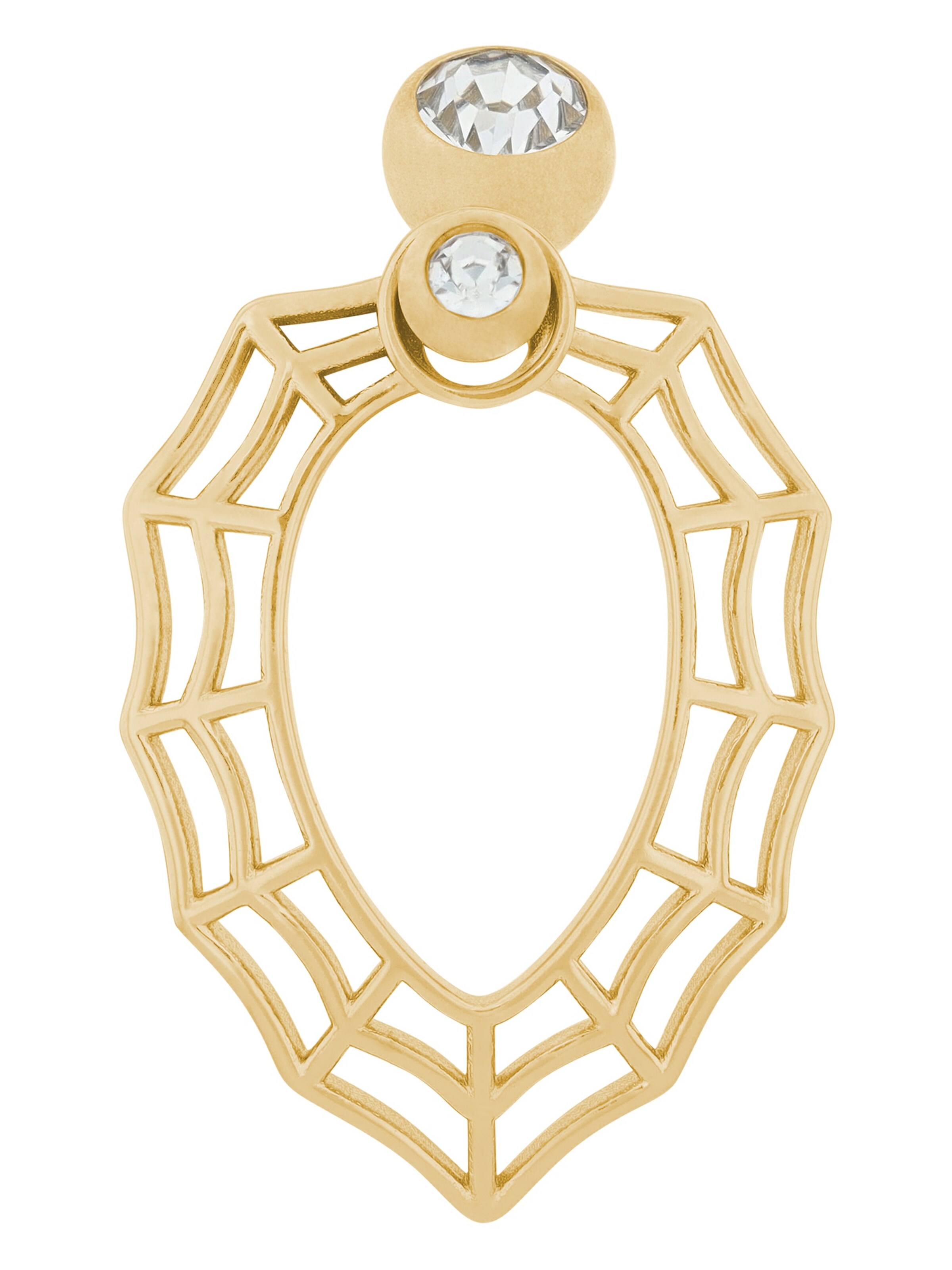 Akzent Piercingschmuck‌‌‌‌‌‌‌ in Gold: Vorderseite