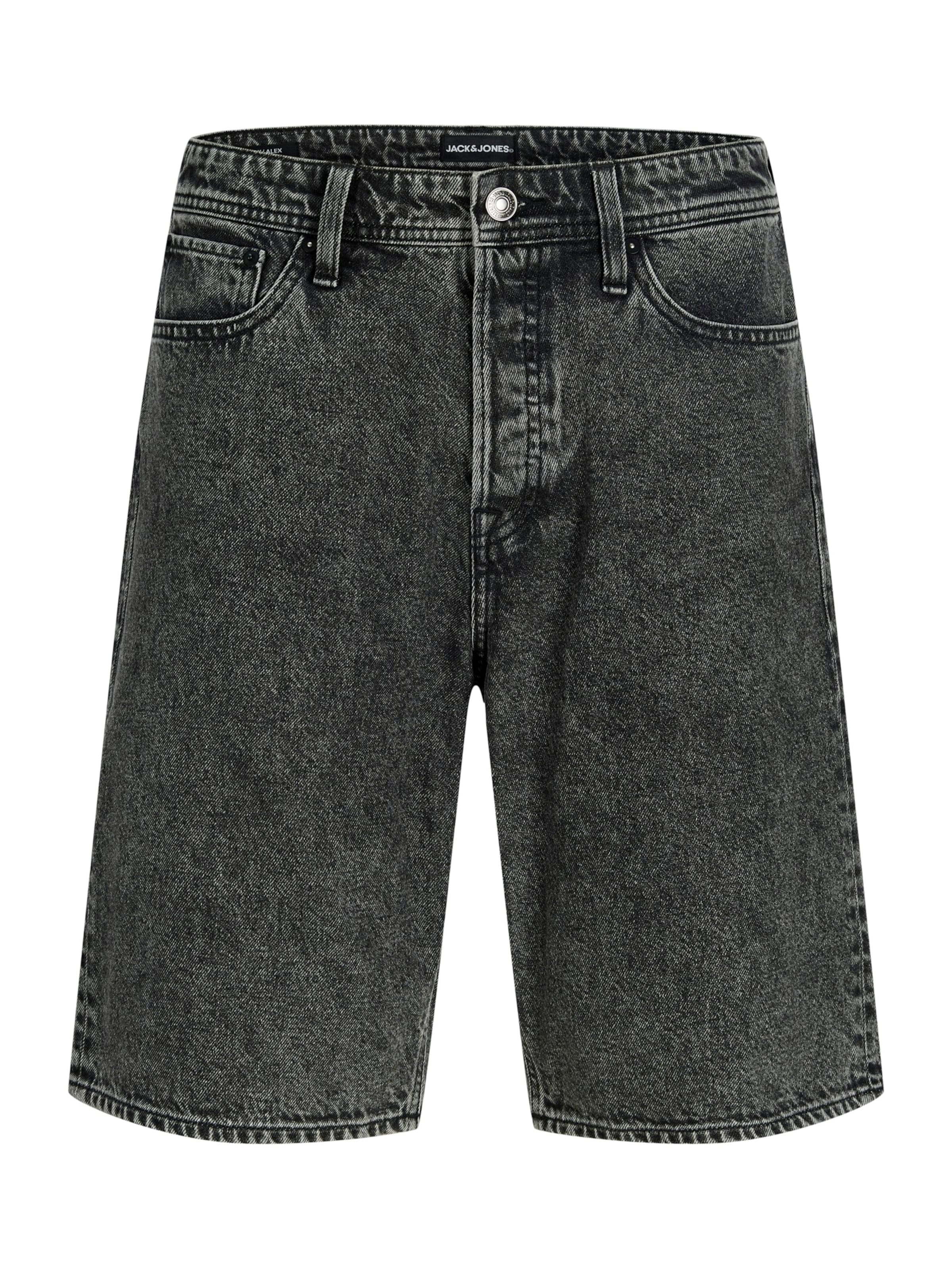 Largi Jeans 'JJIALEX JJORIGINAL' de la JACK & JONES pe gri: față