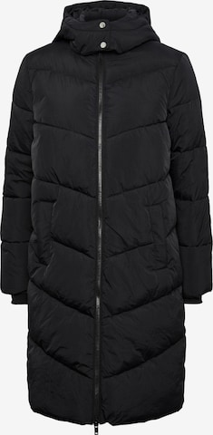 PIECES Winter coat 'Jamilla' in Black: front
