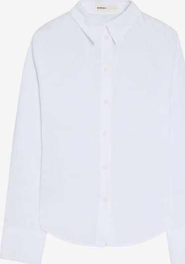 Bershka Pusero koossa XS värissä valkoinen, Tuotenäkymä