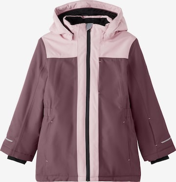 Veste fonctionnelle 'Snow' NAME IT en violet : devant